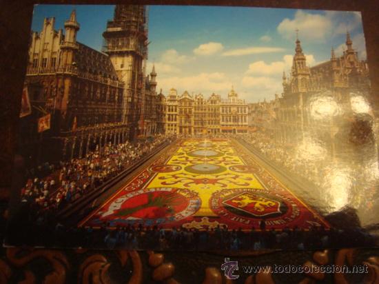 Postales: postal escrita bruselas - Foto 1