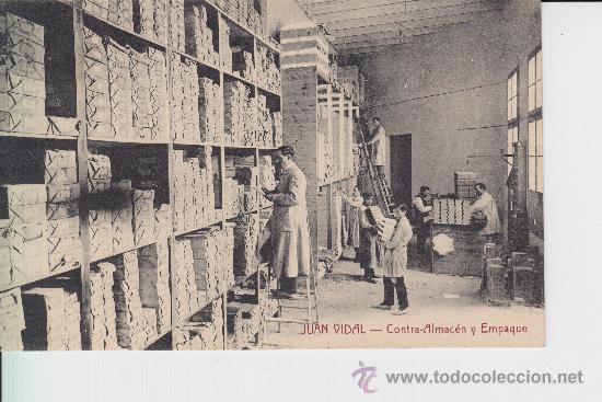 Postales: POSTAL - JUAN VIDAL - Contra-Almac&eacute;n y Empaque - Foto 1