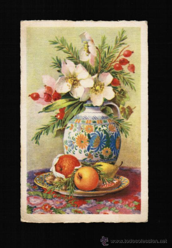 Cartes Postales: BONITA POSTAL TEMA FLORES