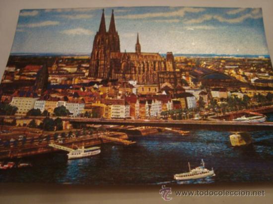Postcards: antigua postal plateada