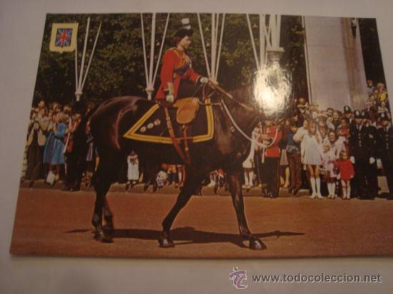 Postkarten: antigua postal rara postal su majestad la reina elisabeth ii