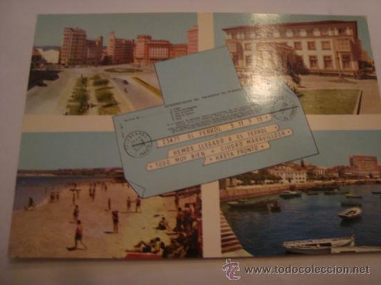 Postales: antigua postal el ferrol - Foto 1