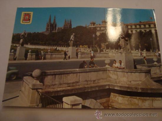 Postales: antigua postal burgos - Foto 1