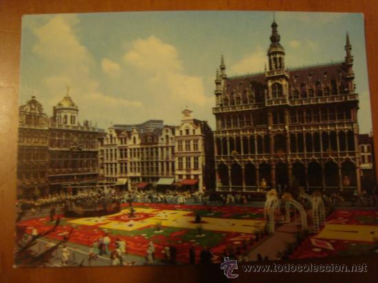 Postcards: antigua postal bruxeles,