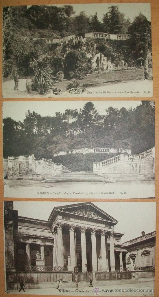 Postales: Postales  (3 postales de Nimes) - Foto 1
