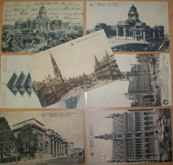 Postales: Postales  (7 postales de Bruxelles) - Foto 1