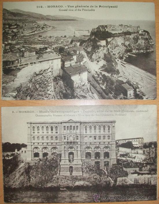 Postales: Postales  (2 postales de Monaco) - Foto 1
