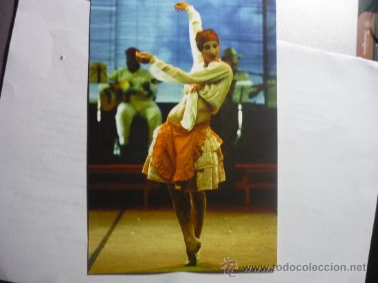 Postcards: POSTAL DANZA VIENE REGANDO FLORES DESDE LA HABANA A MORON- CIA DANZA GELABERT AZZOPARDI