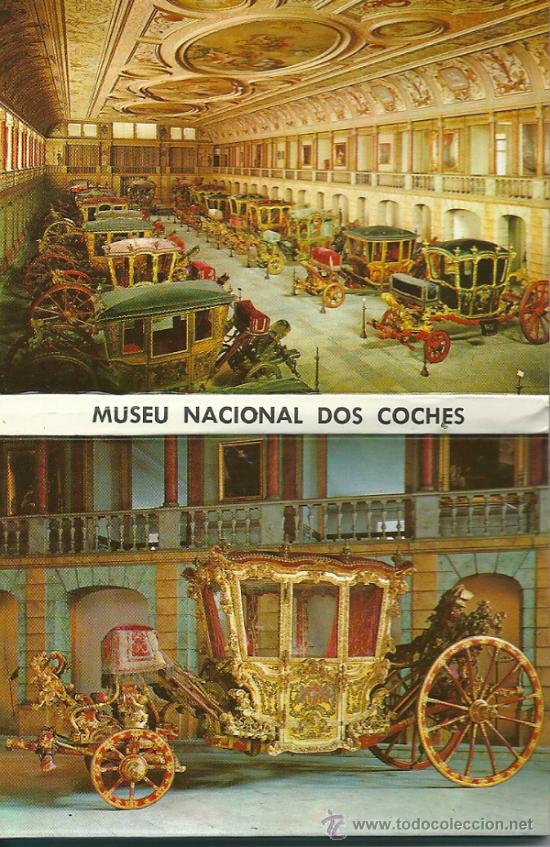 Postales: LIBRITO POSTALES DEL MUSEO NACIONAL DE LOS COCHES DE LISBOA, 10 POSTALES - Foto 1