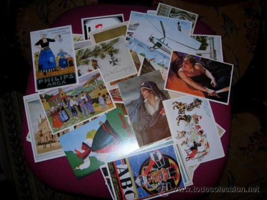 Postales: Reedici&oacute;n de 130 postales del siglo XX.Son de hace 25 a&ntilde;os o algo m&aacute;s