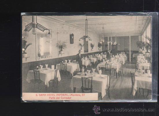 Cartoline: TARJETA POSTAL DE GRAN HOTEL IMPERIAL. 6. PARTE DEL COMEDOR. EDICIONES GUILLEN.