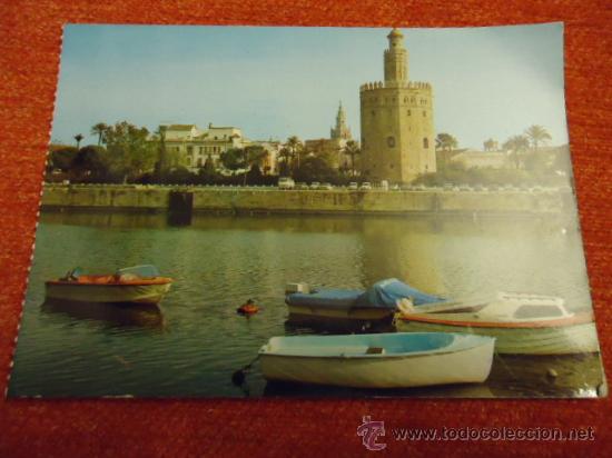 Postales: postal sevilla la torre del oro - Foto 1