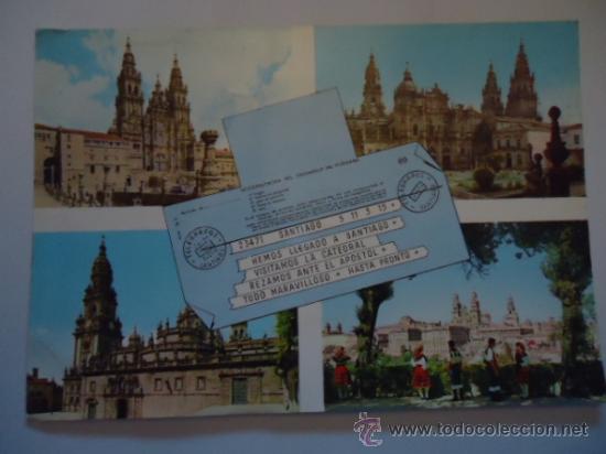 Postales: antigua postal 1967 santiago de compostela - Foto 1