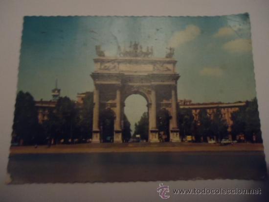 Postales: antigua postal milano arco della pace - Foto 1