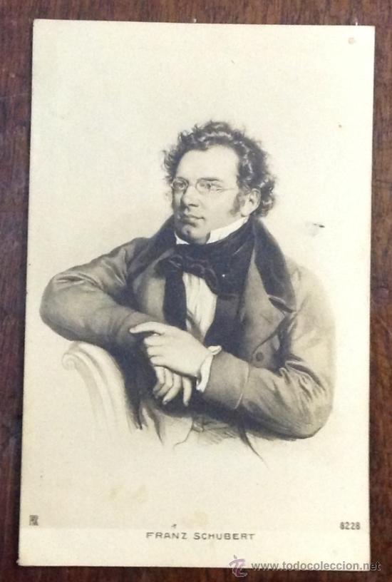 Postales: FRANZ SCHUBERT. M&Uacute;SICO. COMPOSITOR. - Foto 1