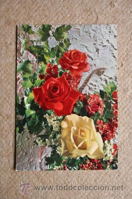 Postales: Rosas. - Foto 1