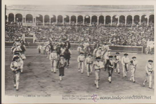 Postales: Corridad de Toros.- Salida de Las Cuadrillas. L. Roisin. - Foto 1