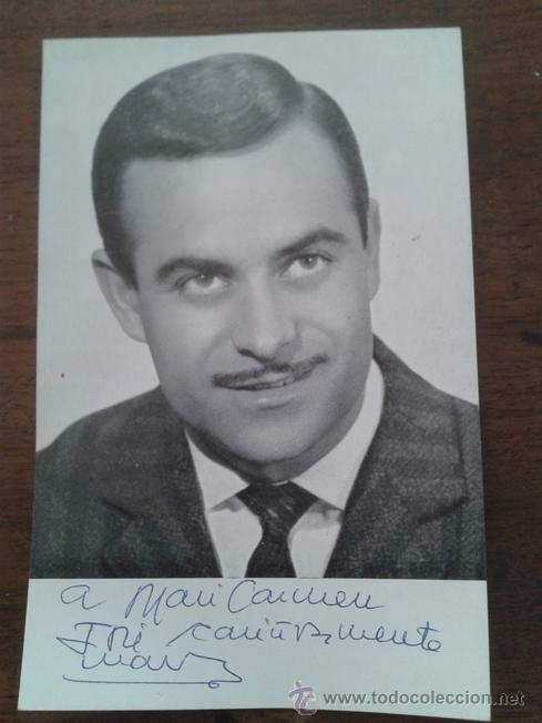 Postales: POSTAL JOS&Eacute; GUARDIOLA, DEDICADA - Foto 1