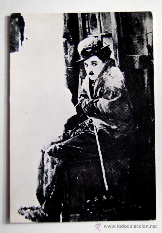 Postales: 4 POSTALES POSTAL DE CHARLES CHAPLIN CHARLOT DIFERENTES - Foto 7