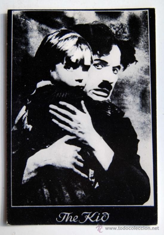 Postales: 4 POSTALES POSTAL DE CHARLES CHAPLIN CHARLOT DIFERENTES - Foto 5