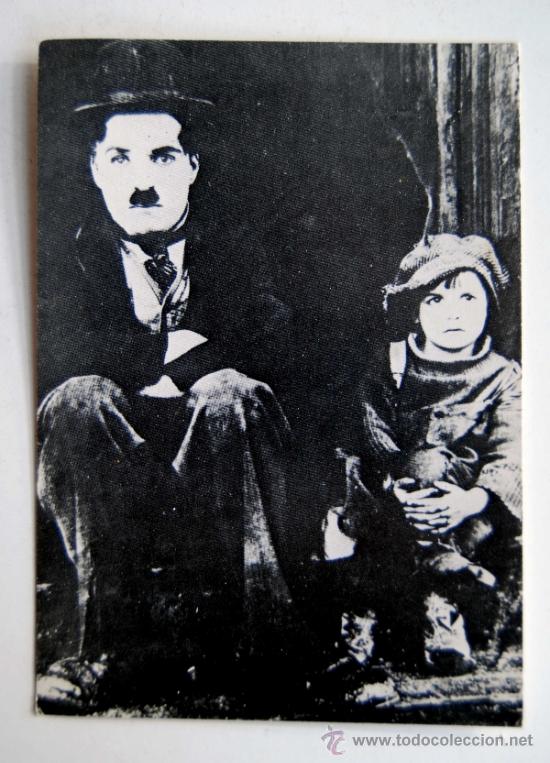 Postales: 4 POSTALES POSTAL DE CHARLES CHAPLIN CHARLOT DIFERENTES - Foto 4
