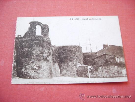 Postales: LUGO -MURALLAS ROMANAS - Foto 1