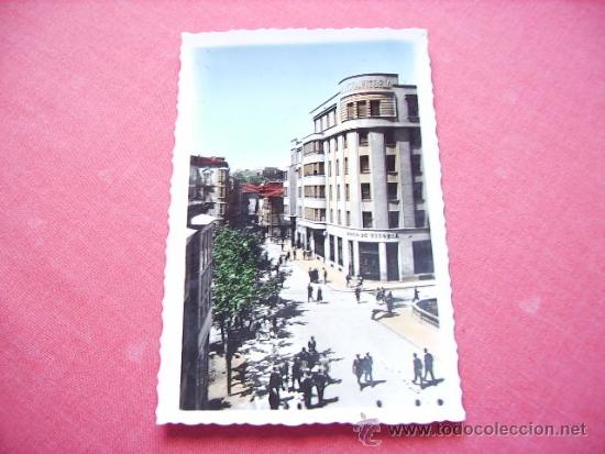 Postales: MIRANDA DE EBRO -CALLE REAL ALLENDE- - Foto 1