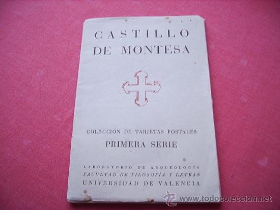 Postales: COLECCION 10 POSTALES CASTILLO DE MONTESA PRIMERA SERIE