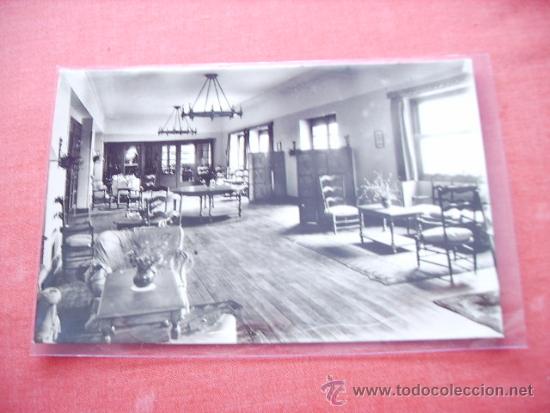 Postales: DEVA (GUIPUZCOA) SALON DE LA D.N. DE LA S.F. - Foto 1
