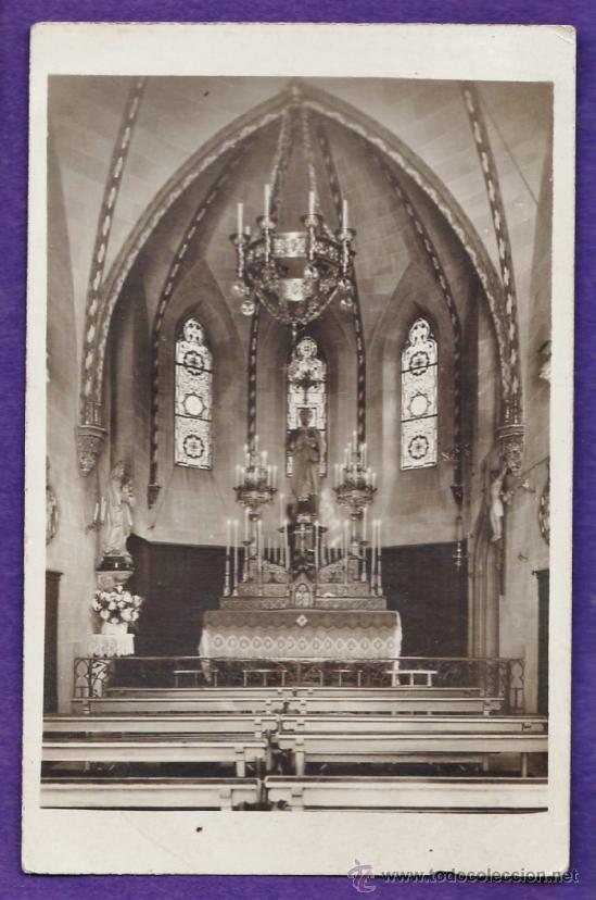 Postales: postal fotografica - ++&iquest;la reconoce?++ - iglesia / altar - sin n&ordm; ni datos editor - nueva - a&ntilde;os 50
