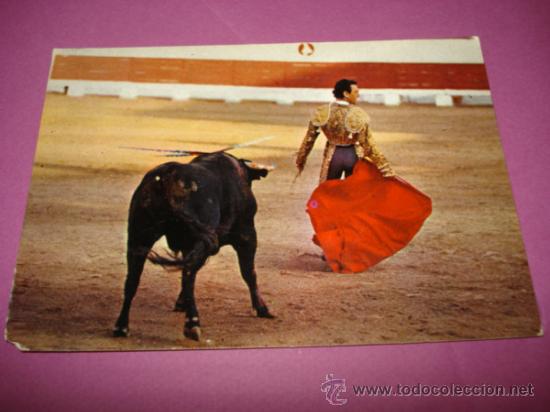 Postales: Antigua Tarjeta Postal de TOROS Un Desplante  A&ntilde;o 1960-70s
