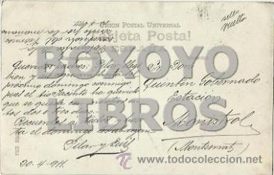Postales: Fotopostal de grupo de amigos de excursi&oacute;n en 1911 - Foto 2