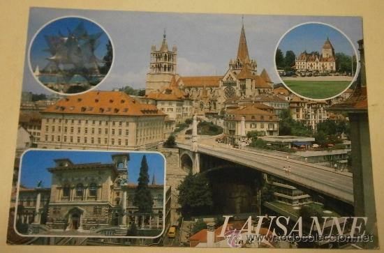 Postales: Postal &rdquo;Laussane&rdquo; - Foto 1