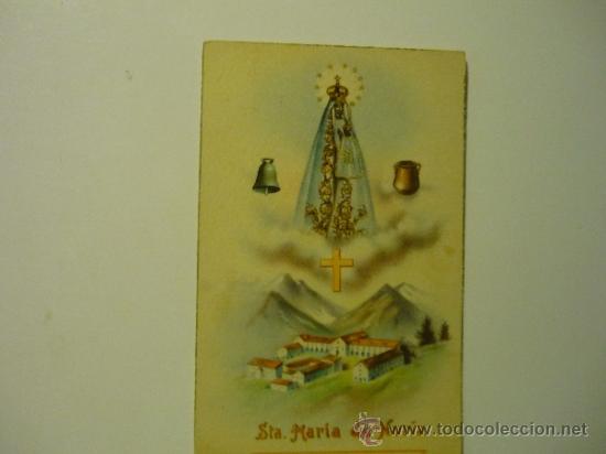Postales: postal virgen sta.maria  de nuria - Foto 1