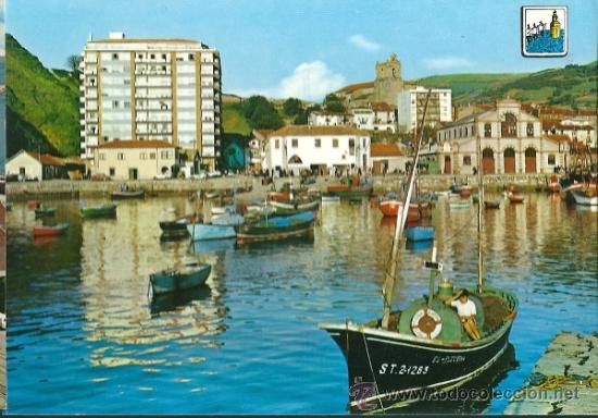 Postales: POSTAL LAREDO, SANTANDER, DETALLE DEL PUERTO, SIN CIRCULAR - Foto 1