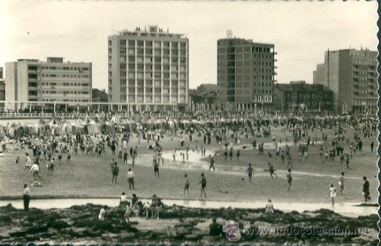 Postales: POSTAL, GIJON, PLAYA DE SAN LORENZO, SIN CIRCULAR - Foto 1