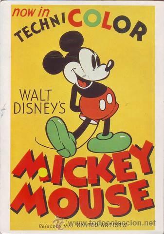 Postales: WALT DISNEY'S MICKEY MOUSE.