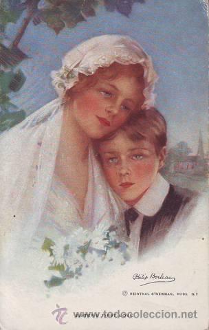 Cartoline: SISTER'S FIRST LOVE. By Philip Boileau.