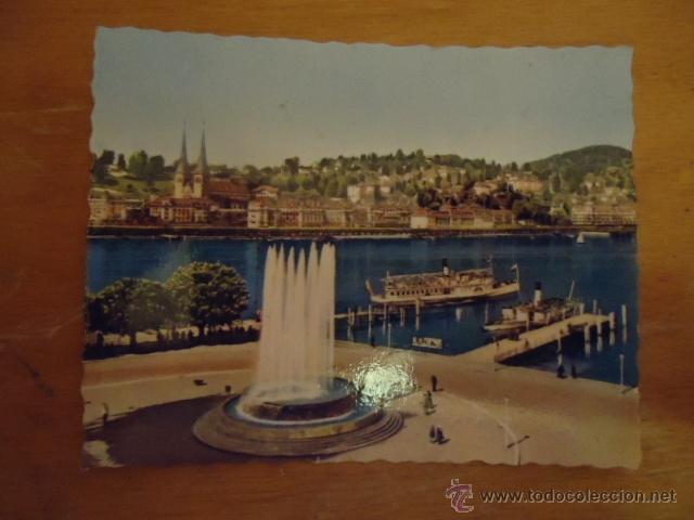 Postales: antigua mini postal luzern - Foto 1