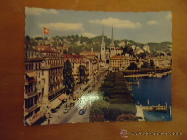 Postales: antigua mini postal luzern promenade - Foto 1