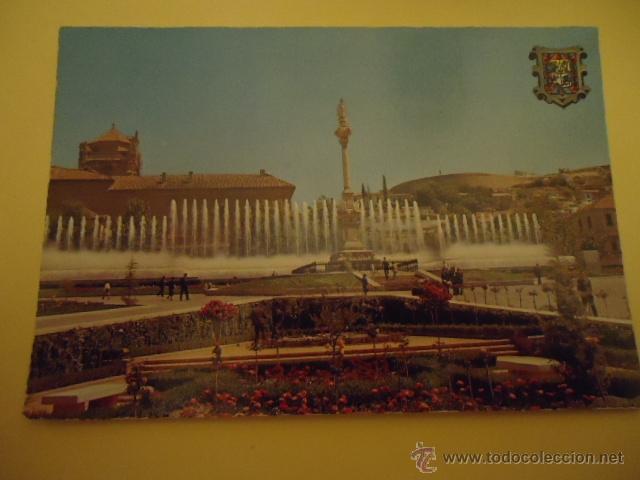 Postales: antigua postal GRANADA  FUENTE DEL TRIUNFO - Foto 1