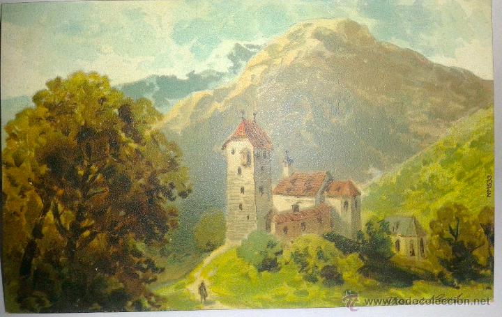 Postales: PRECIOSA POSTAL ANTIGUA DEL A&Ntilde;O 1910 - Foto 1