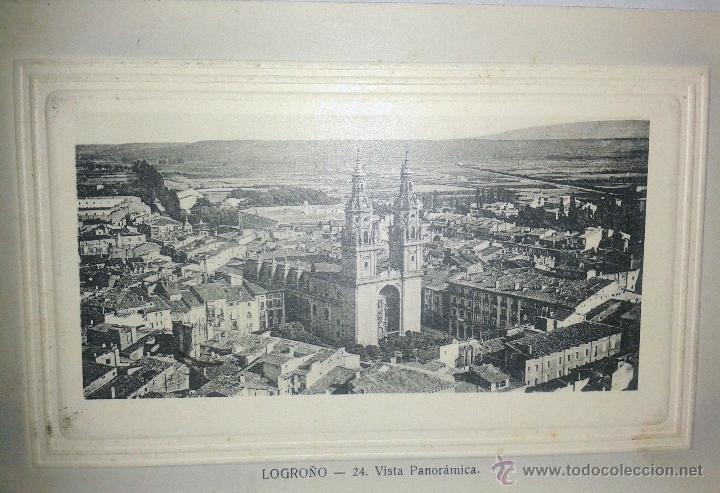 Postales: PRECIOSA POSTAL ANTIGUA DE LOGRO&Ntilde;O DEL A&Ntilde;O 1910 - Foto 1