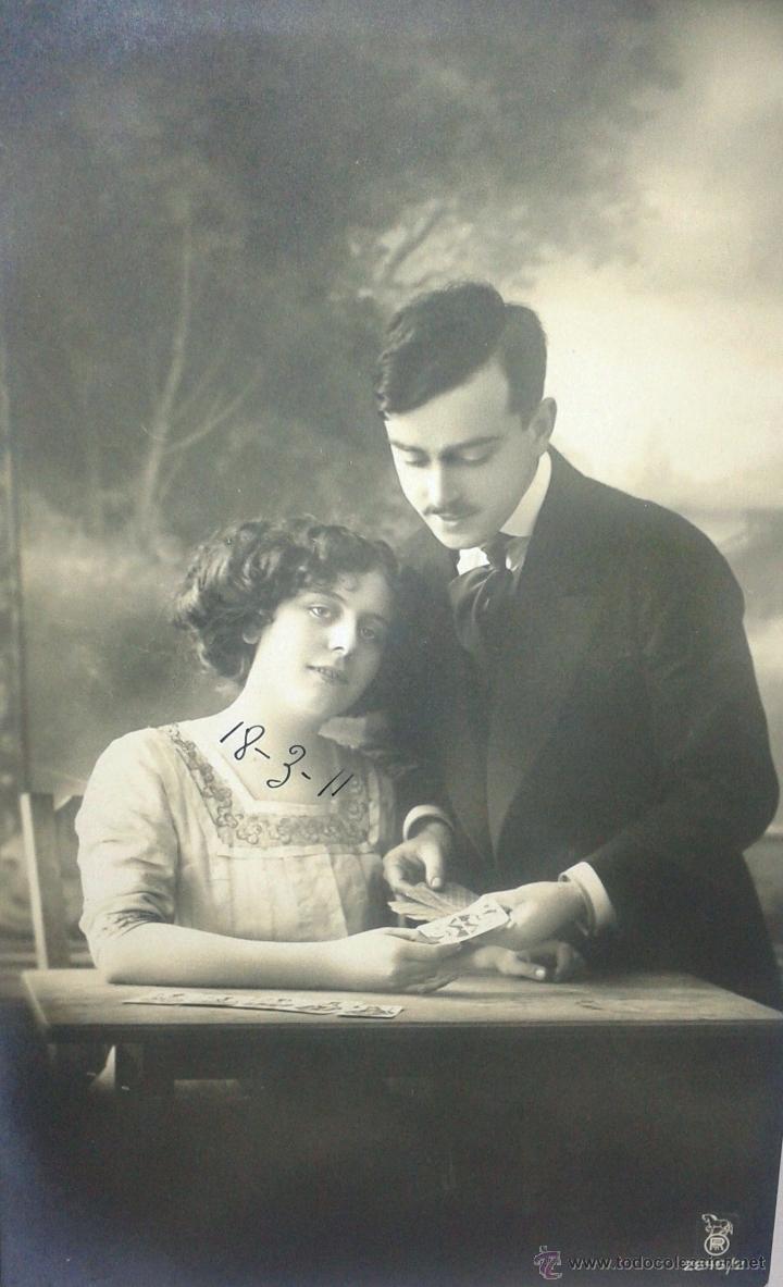 Postales: PRECIOSA POSTAL ANTIGUA DEL A&Ntilde;O 1911 - Foto 1