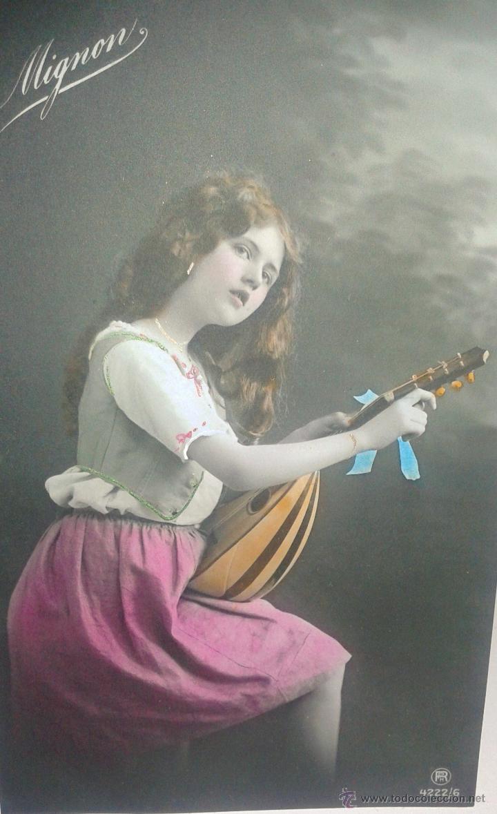 Postales: PRECIOSA POSTAL ANTIGUA DEL A&Ntilde;O 1914 - Foto 1