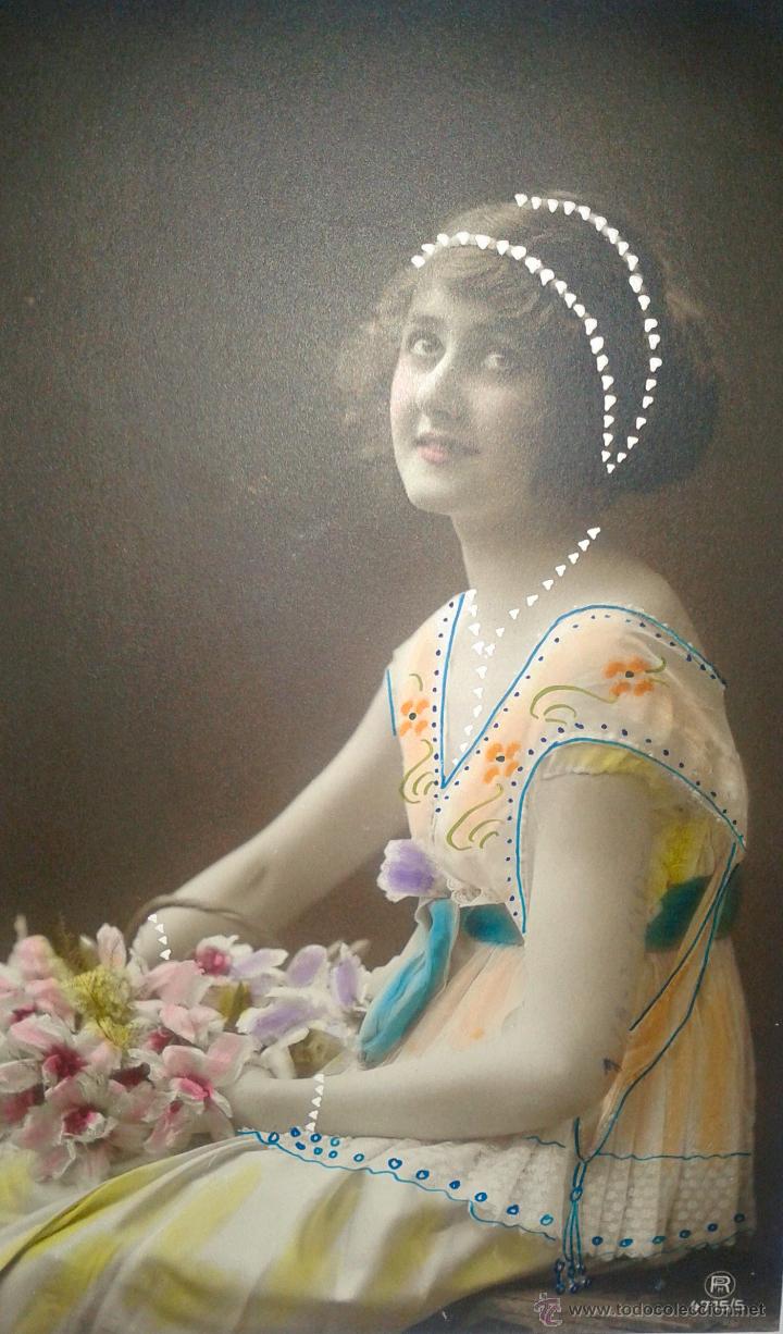 Postales: PRECIOSA POSTAL ANTIGUA DEL A&Ntilde;O 1914 - Foto 1