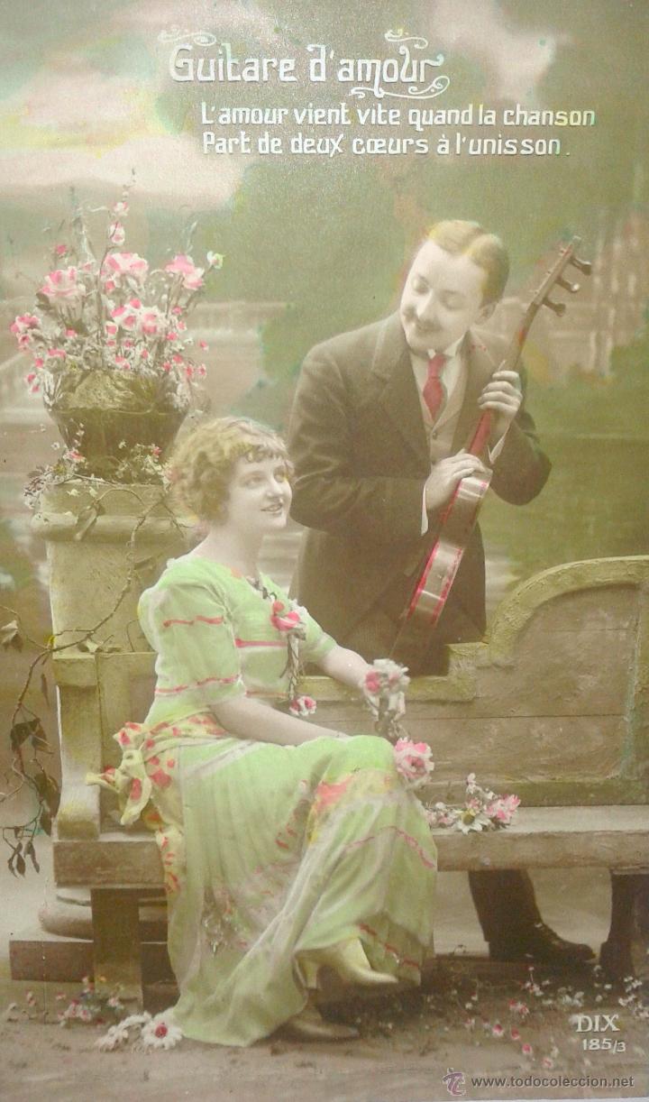 Postales: PRECIOSA POSTAL ANTIGUA DEL A&Ntilde;O 1916 - Foto 1