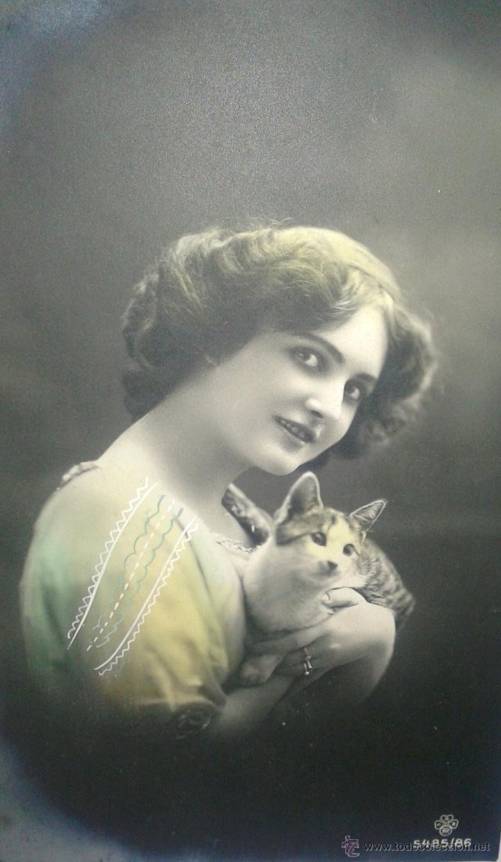 Postales: PRECIOSA POSTAL ANTIGUA DEL A&Ntilde;O 1915 - Foto 1