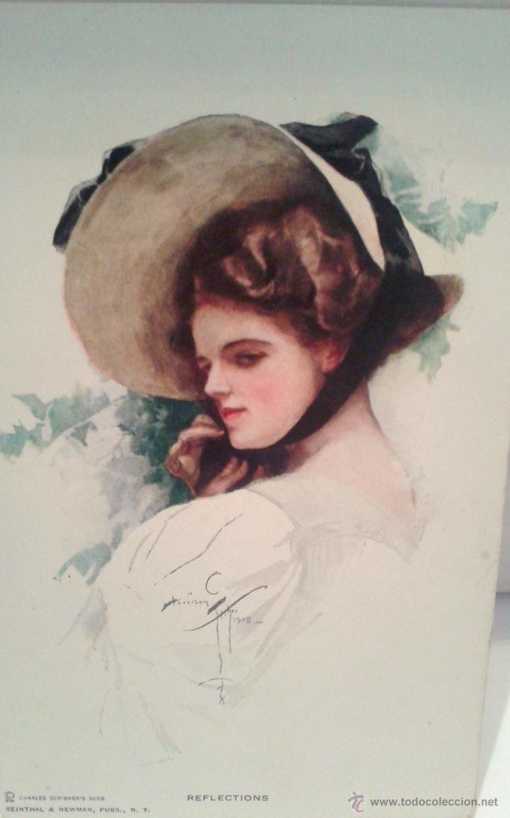 Postales: PRECIOSA POSTAL ANTIGUA DEL A&Ntilde;O 1917 - Foto 1