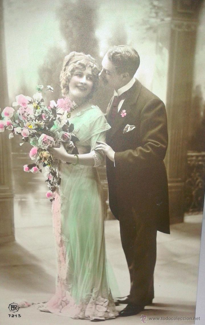 Postales: PRECIOSA POSTAL ANTIGUA DEL A&Ntilde;O 1915 - Foto 1